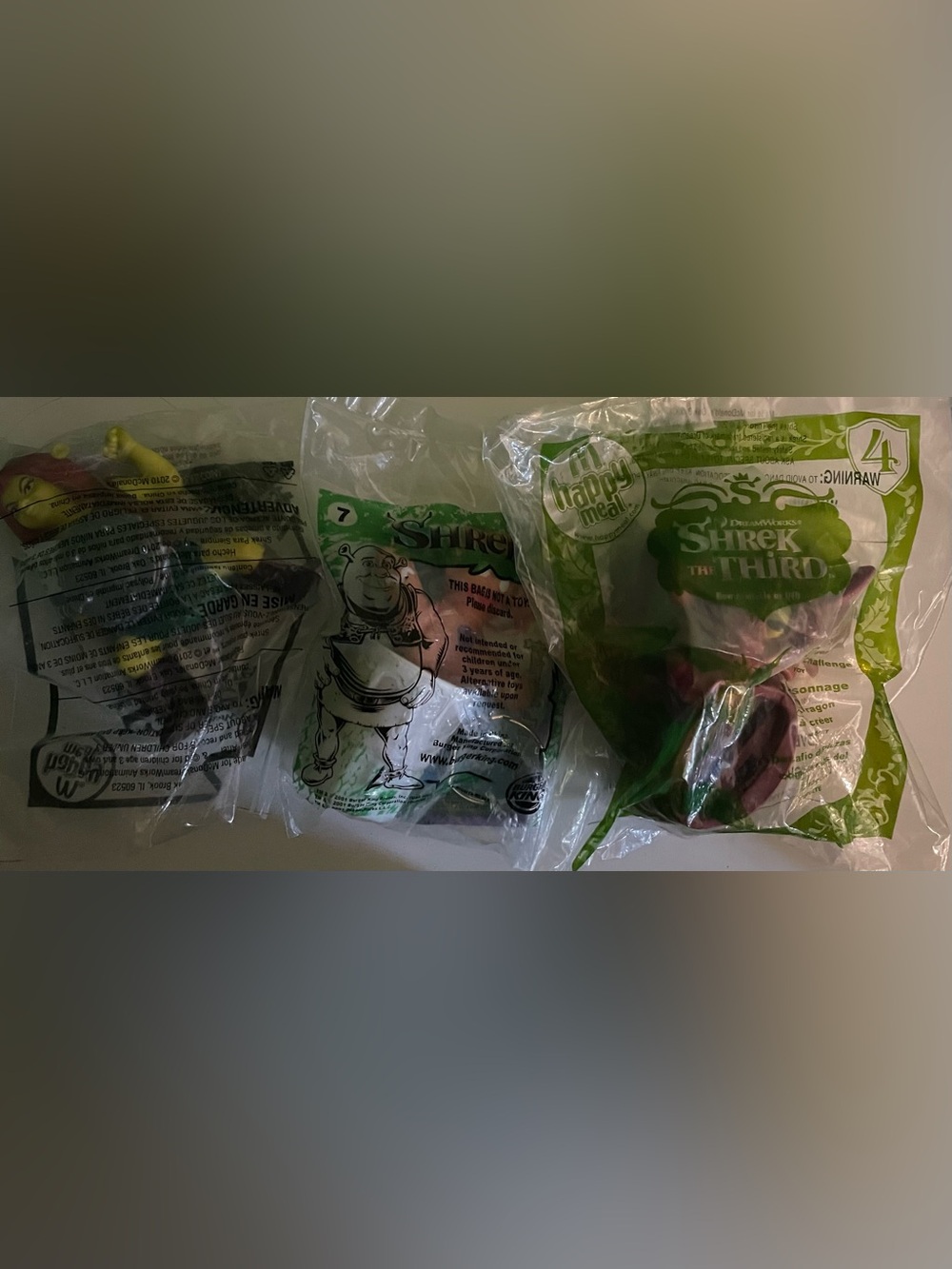 Shrek toy set